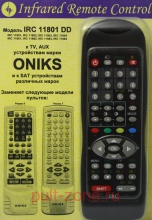 IRC-11801 DD [ONIKS TV, AUX, SAT]