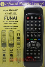  IRC-04 [FUNAI TV, TV/VCR, VCR]