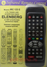 IRC-123E [ELENBERG TV, AUX,DVD? SAT]