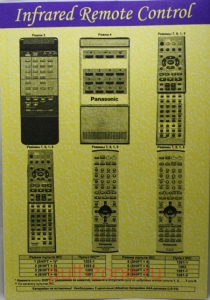 IRC-1203 DD  [PANASONIC TV]